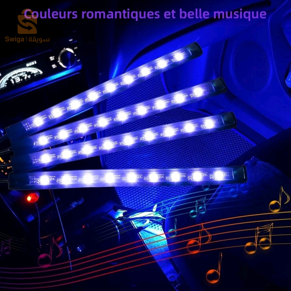 led RGB intérieur auto standard