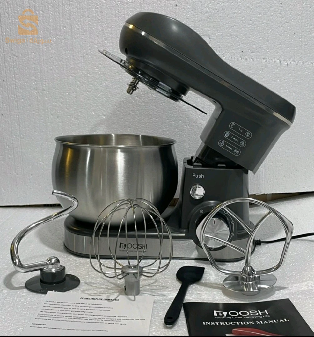 خلاط العجين BOOSH LH-216R – 1200 واط، سعة 5 لتر