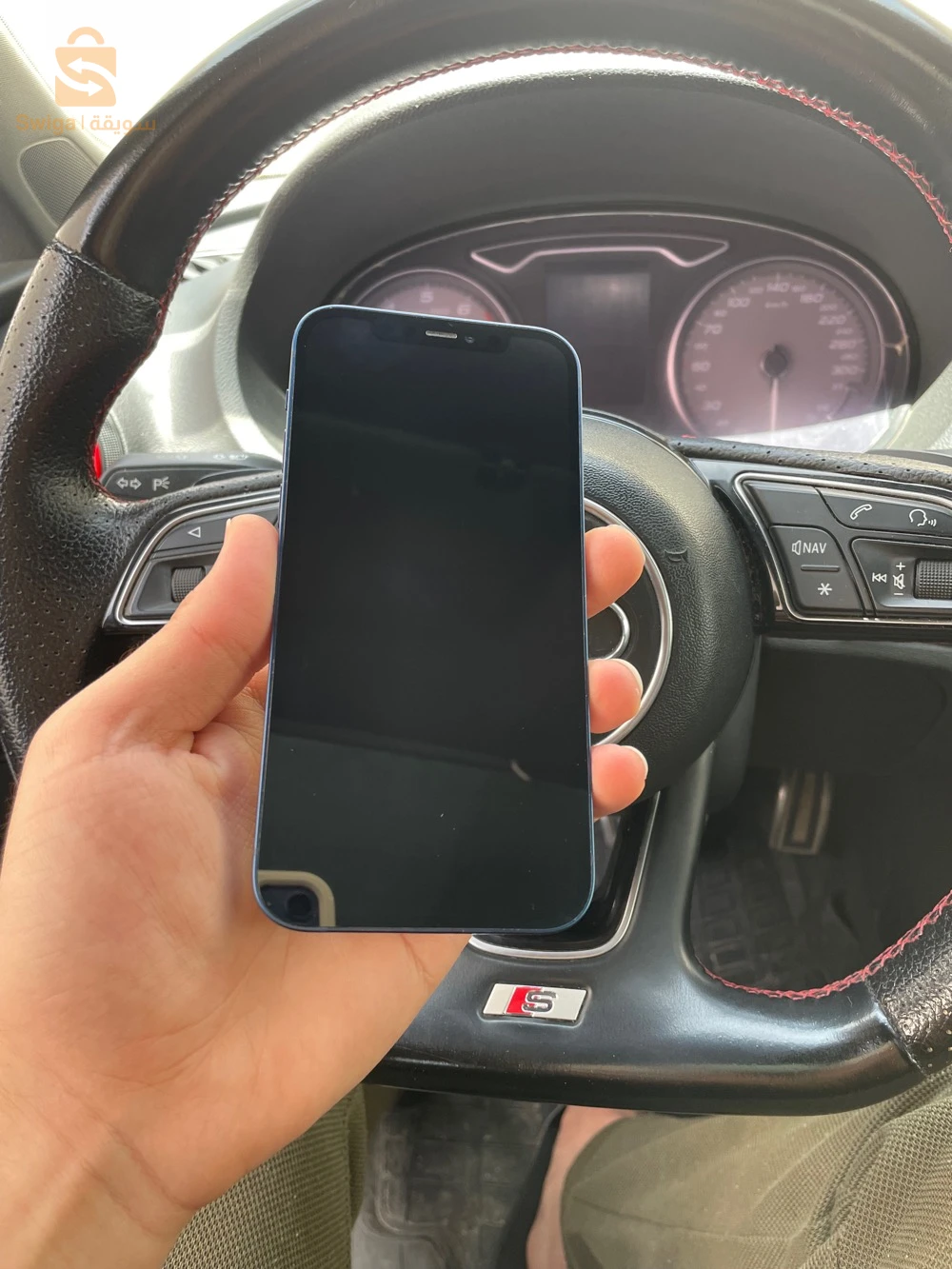 iPhone 12 bleu 128gb💿 batterie 78🔋 jamais teftah kolech actif etat 10-10
