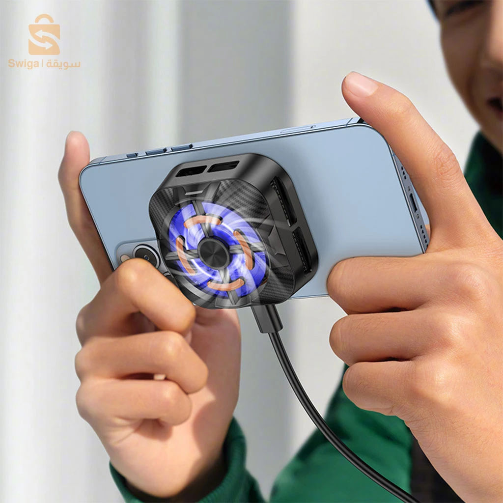 Ventilateur Magnétique Ultra Silencieux pour Smartphone X79 – مبرد هواتف مغناطيسي