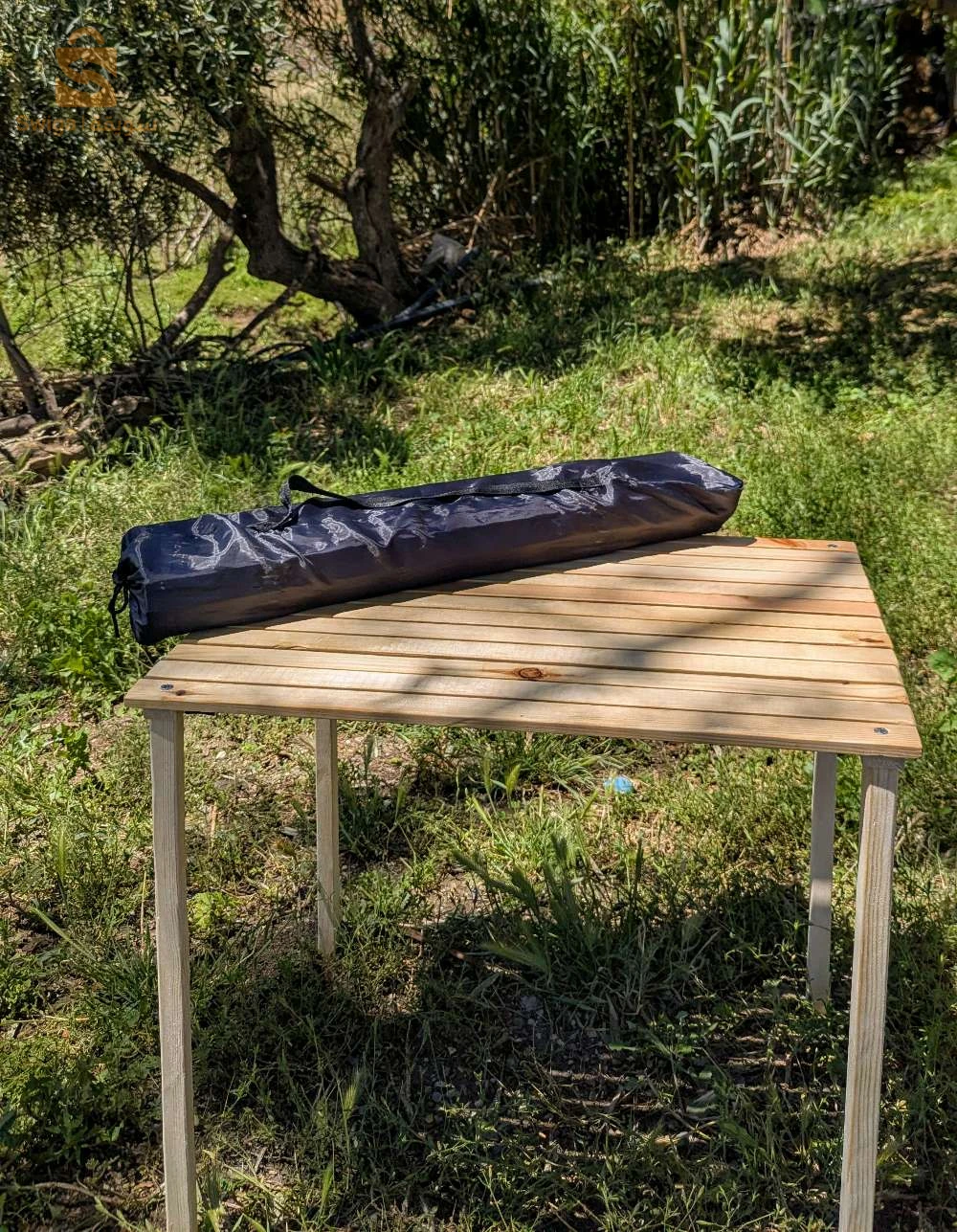 طاولة خشبية قابلة للطي  Table pliante