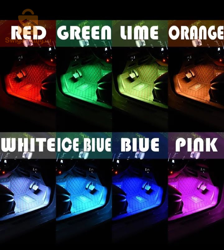 led RGB intérieur auto standard