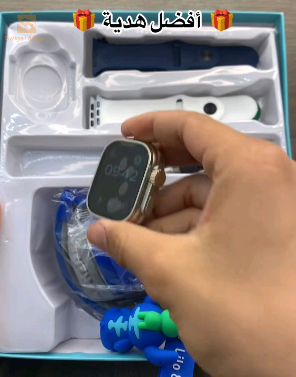 AH-806 Coffre smartwatch casque 4in1