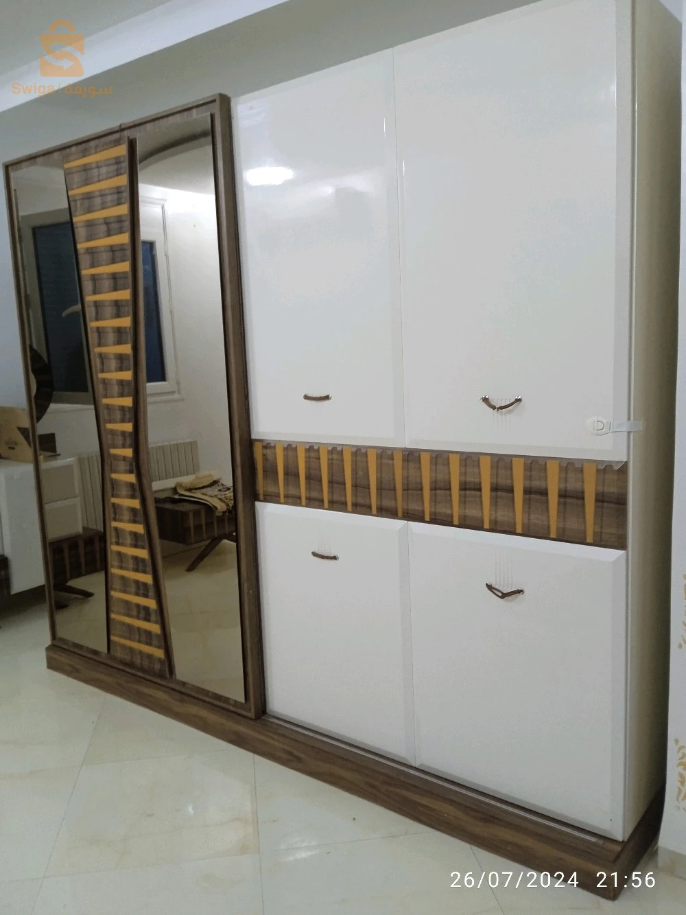 خزانة تركية نظيفة عطاوني 5ملاين