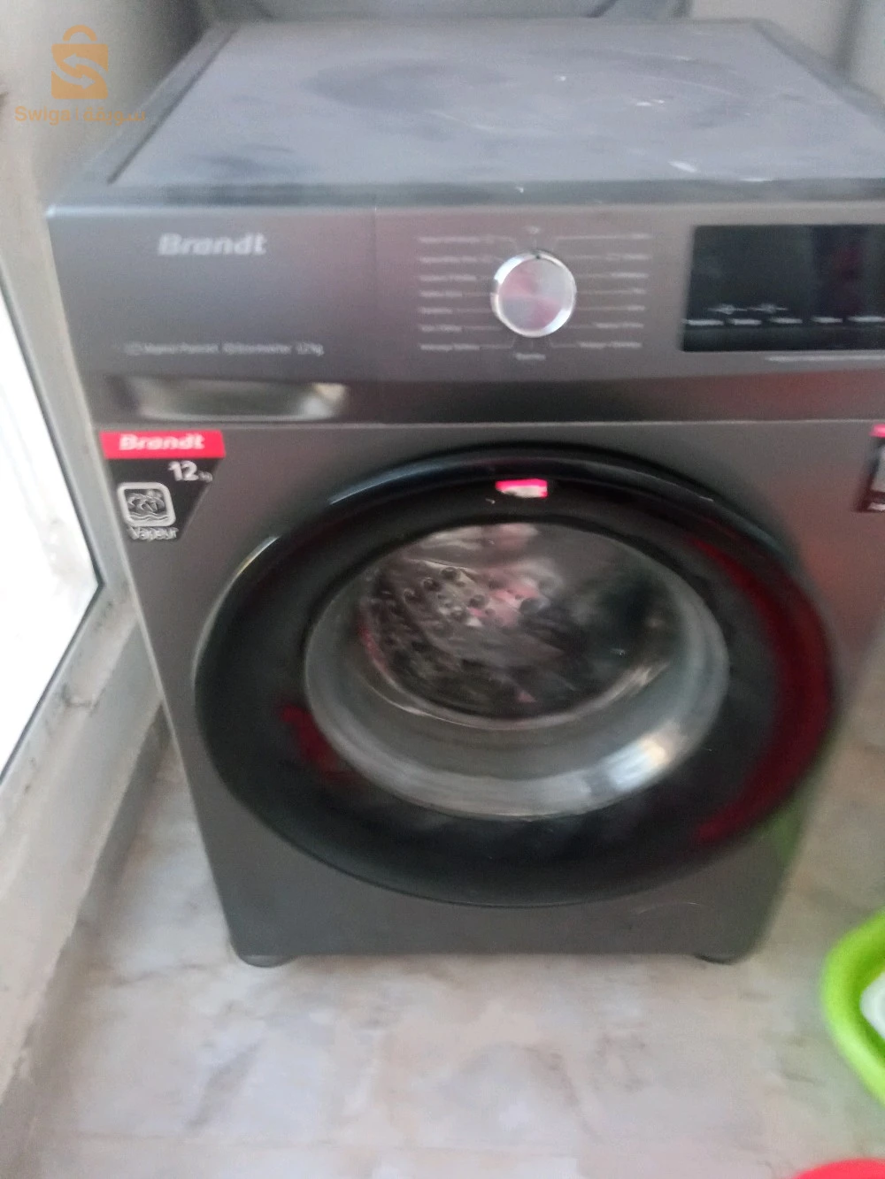 machine a laver marque Brandt 12kg très bonne état utilisé 1ans inventer la tout