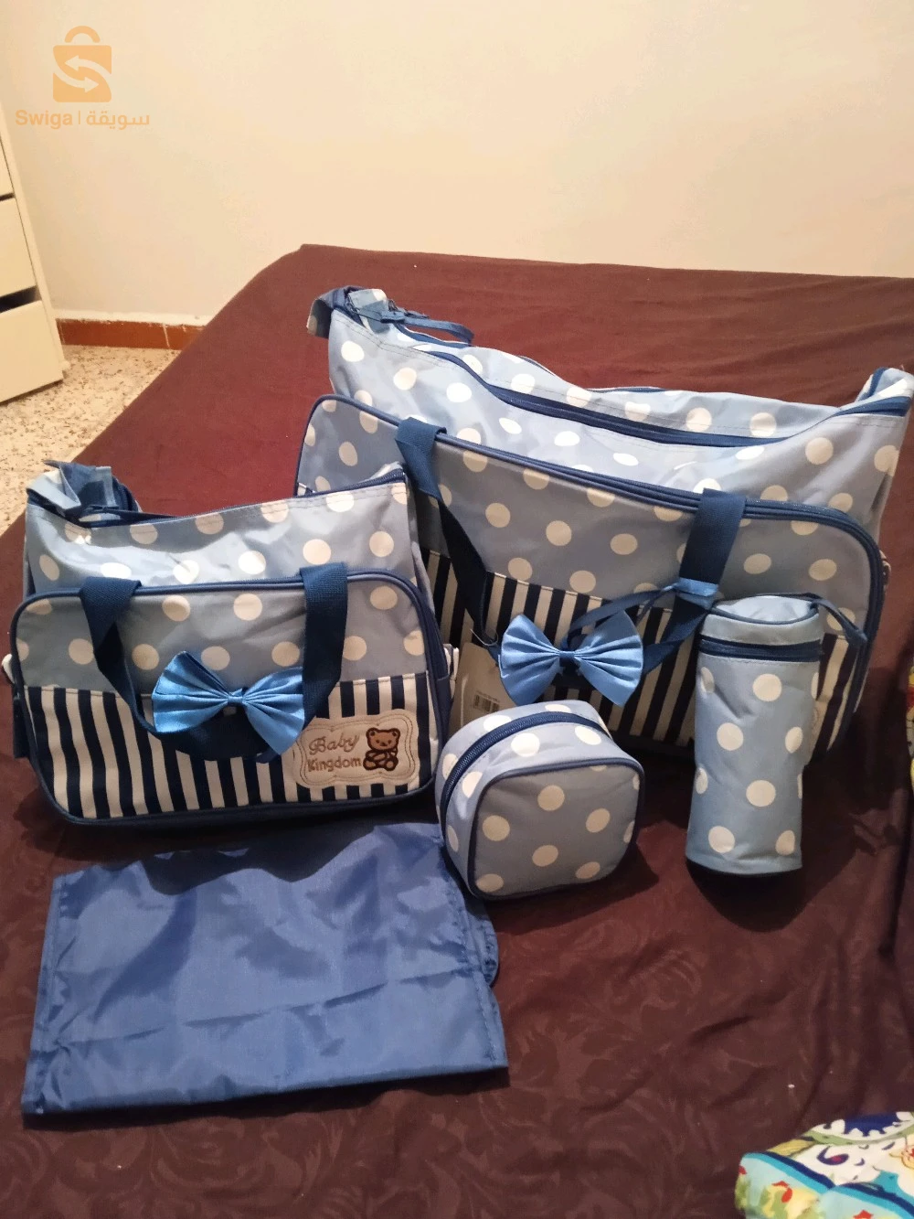 Sac bébé kingdom 4 pièce neuf jamais utilisé SOLd
...