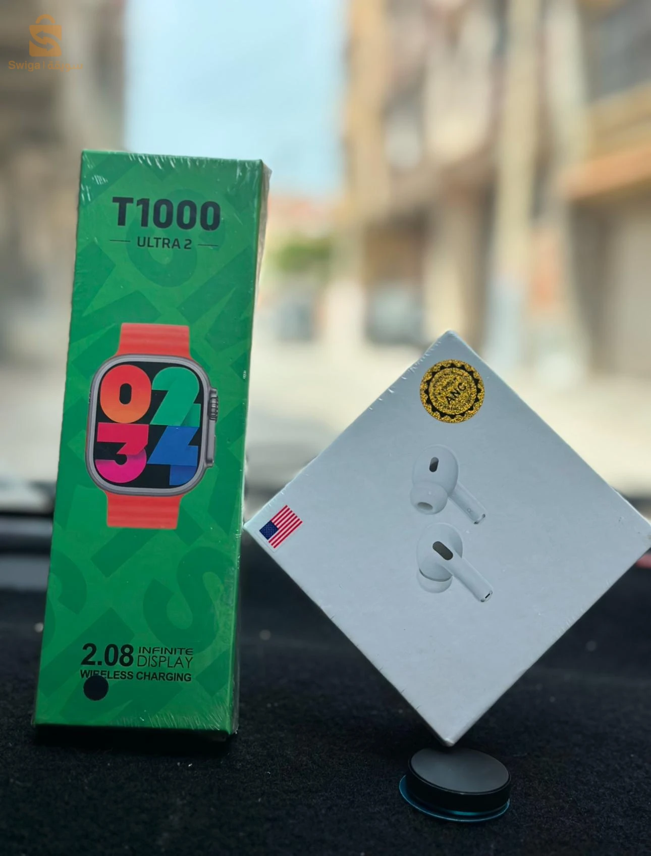 سماعات وساعة ذكية