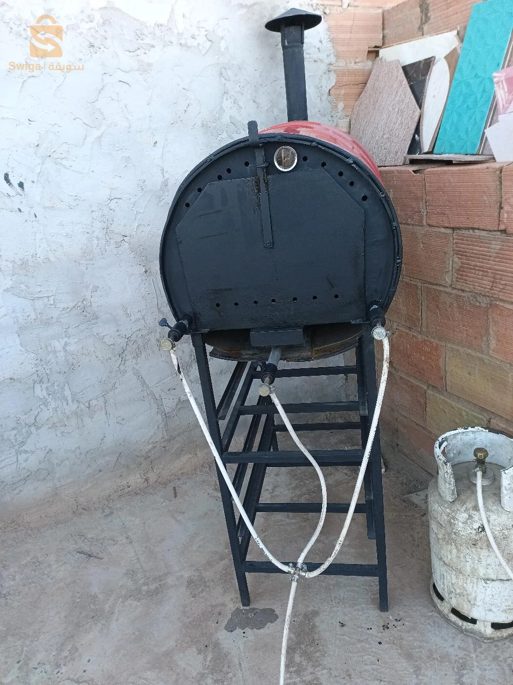 فور يمشي بالقرعة الغاز او غاز المدينة كوشة تطيب البيتزا مطلوع كرانتيكا pizza oven