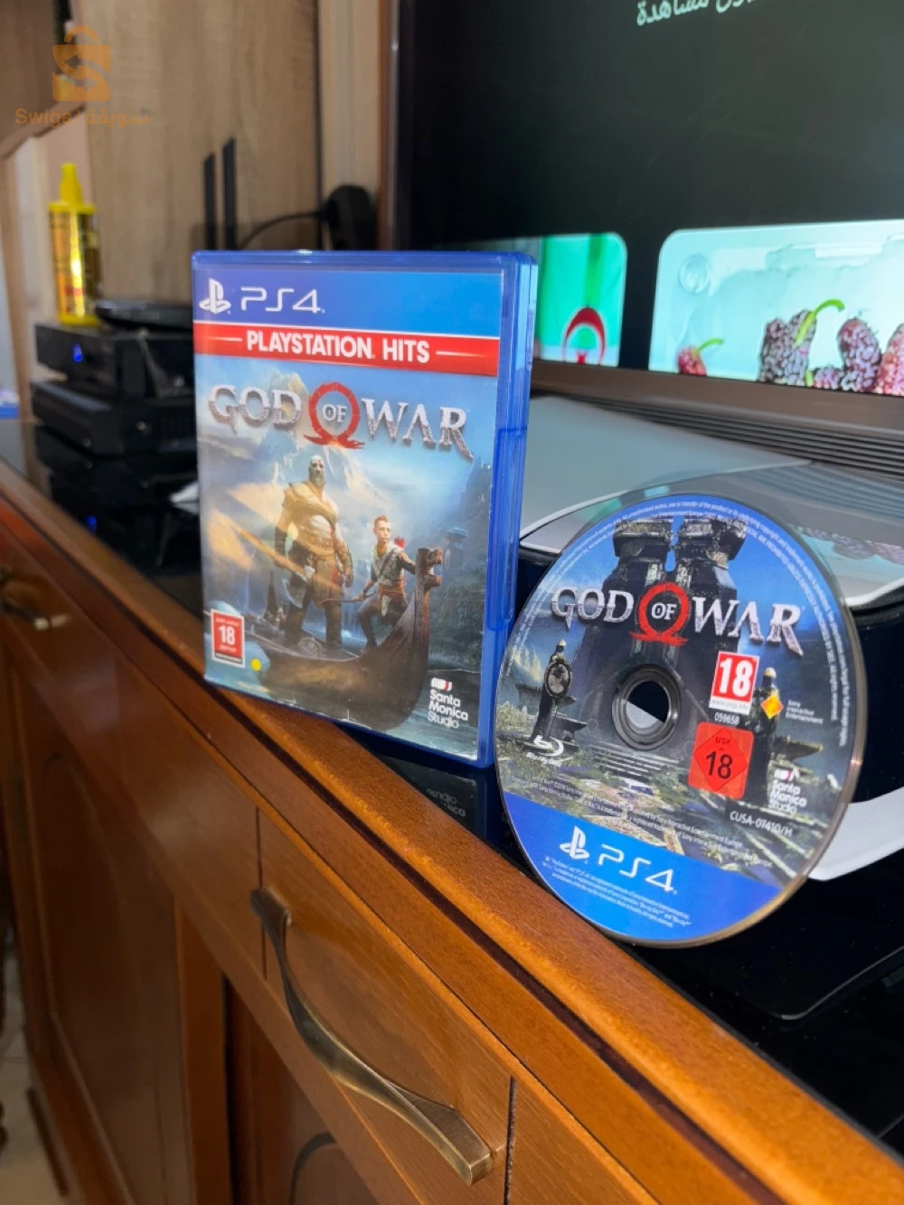cd ps4 (god of war 4)