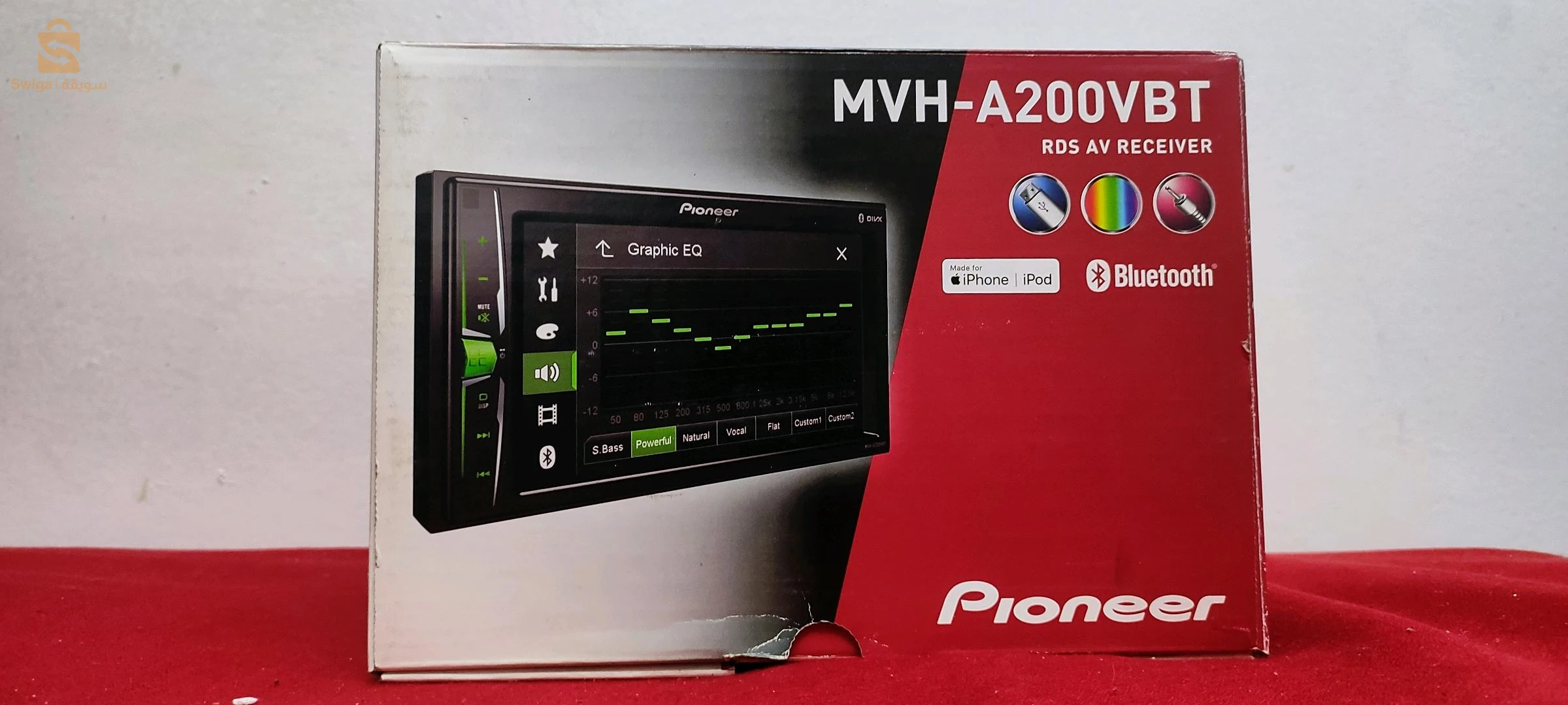 tablette DVD pioneer original special sono+camera de recul