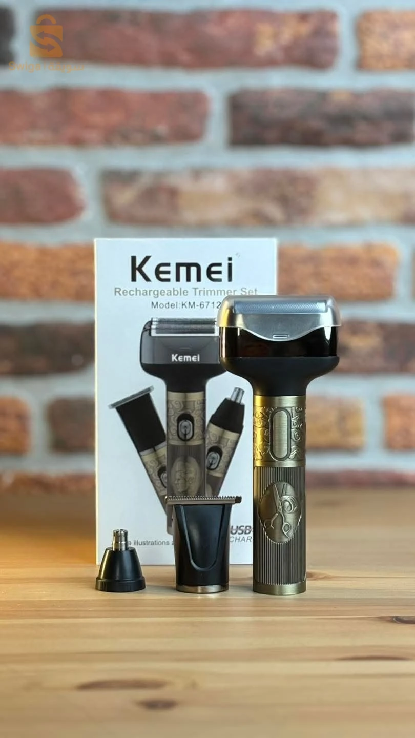 Tondeuse kemei 6712 [3en1] métal