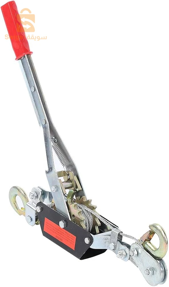 Treuil manuel de 2 tonnes en métal galvanisé avec pince à cliquet – حامل أضحية العيد 2 طن