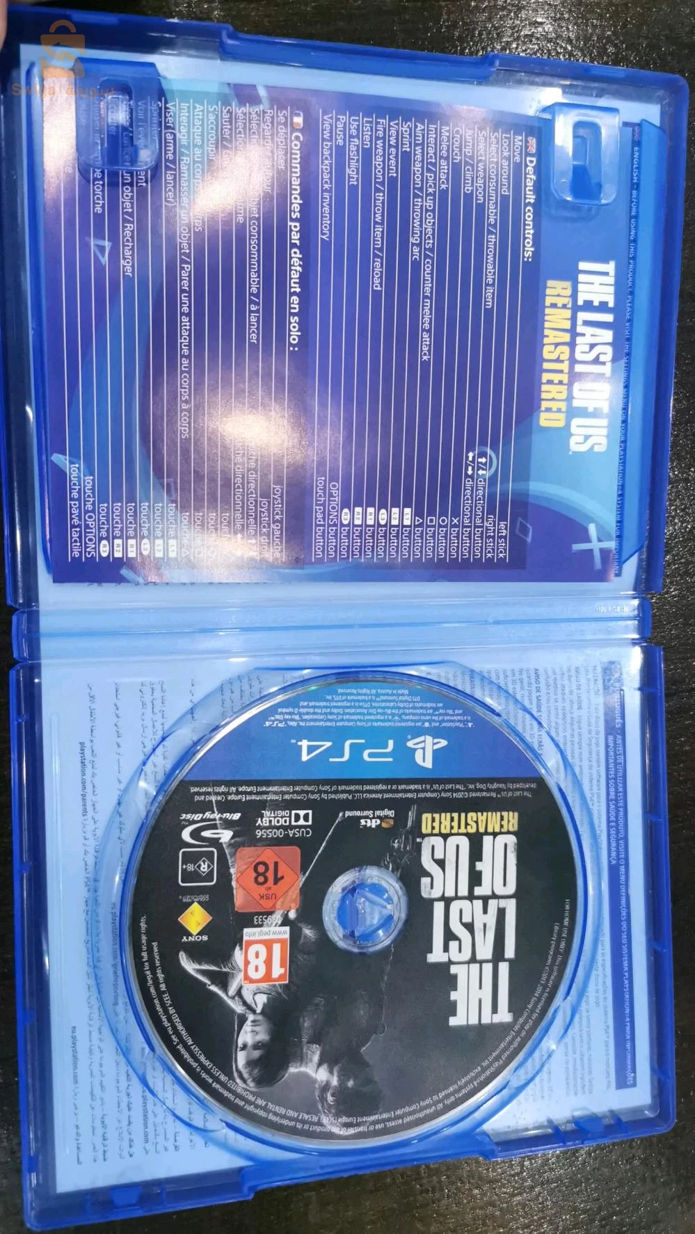 Cd ps4 the last of us remasted ' uncharted the lost legacy