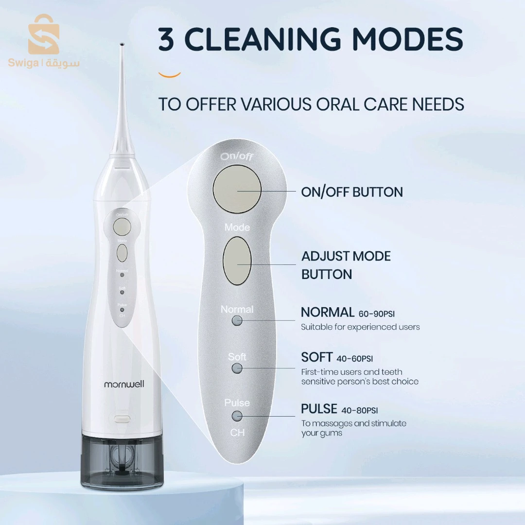 Hydropulseur Mornwell D52 water flosser (irrigator)