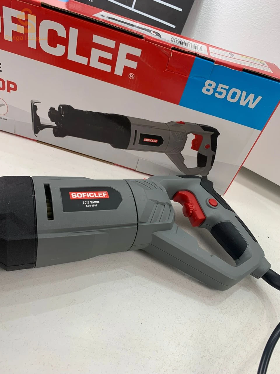Soficlef Scie Sabre 850W – منشار كهربائي أفقي احترافي متعدد الاستعمالات