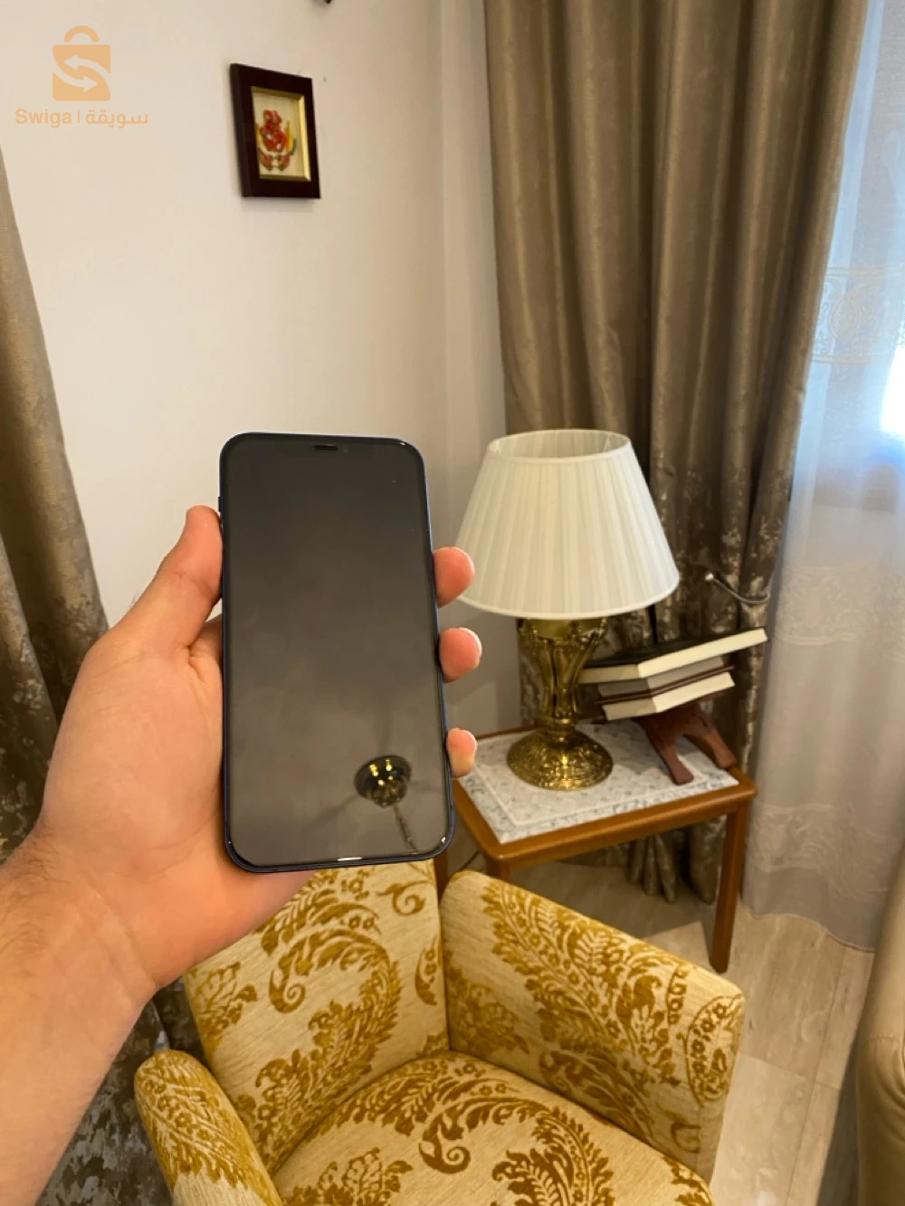 iPhone 12 bleu 64gb📀batterie 76🔋 jamais teftah etat 10/10