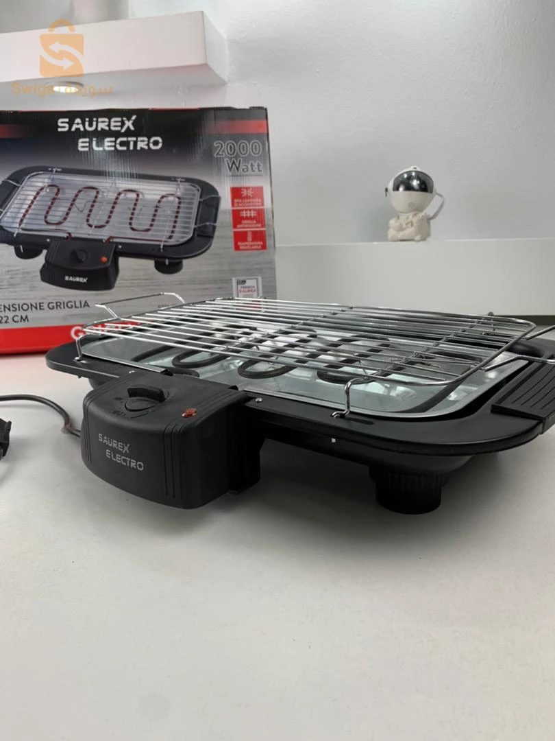 Saurex Barbecue électrique de table 2000W – شواية كهربائية محمولة
