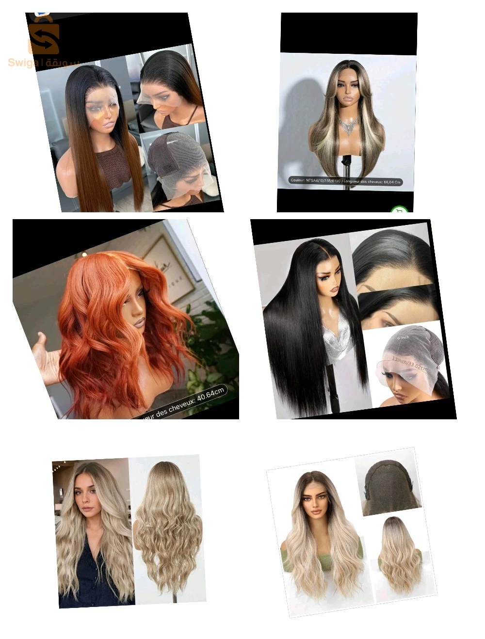 perruque chimie naturelle 80 %