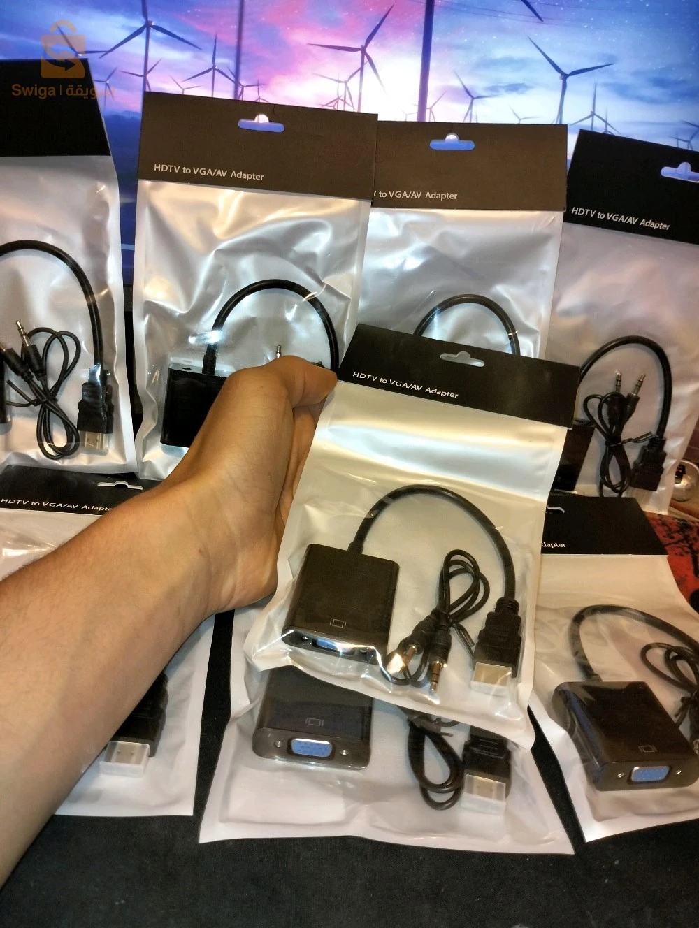 Adaptateur HDMI to VGA 🥶💥 سبعينالف برك 😱✅