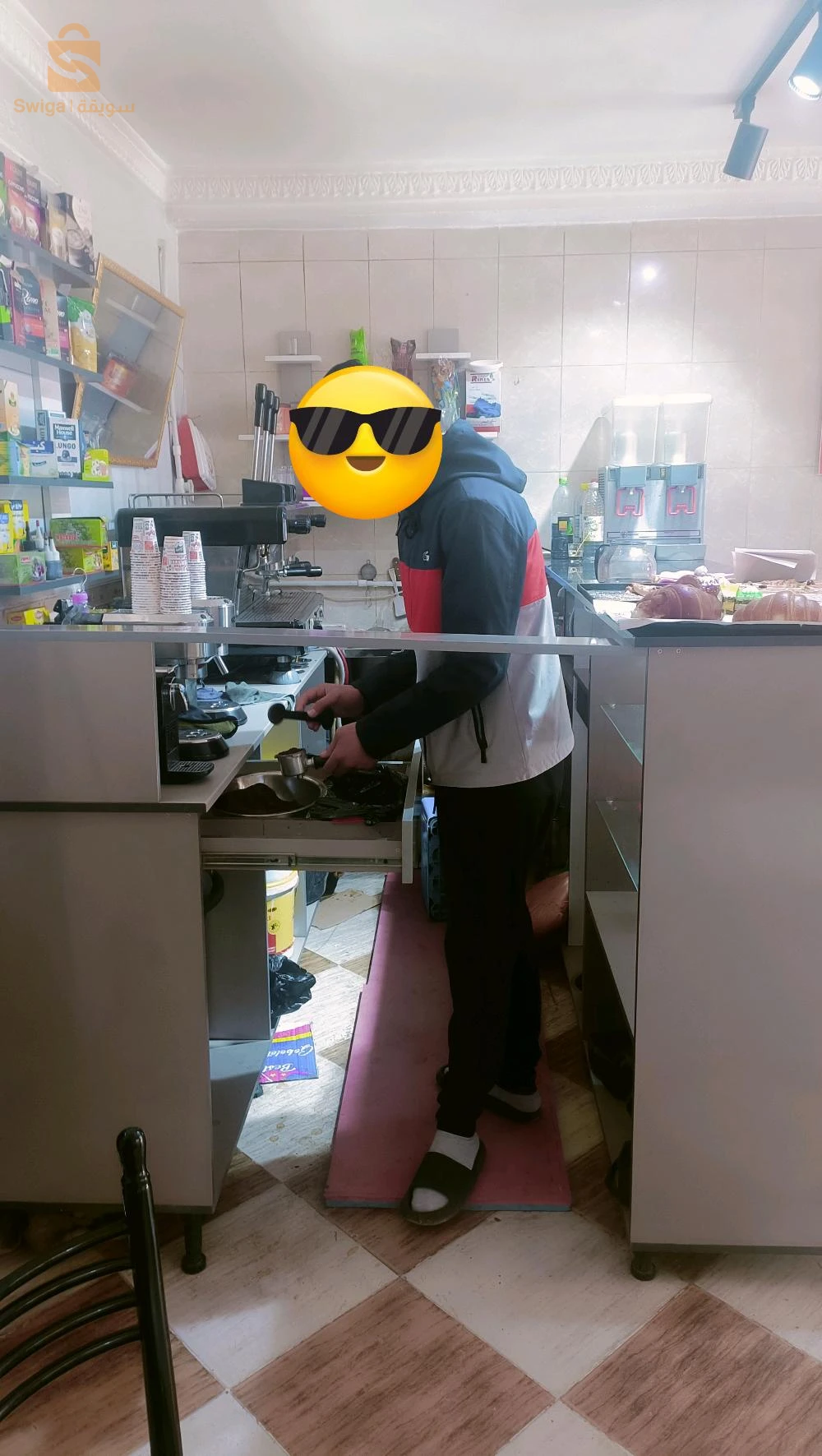 comptoir MDF high glosse