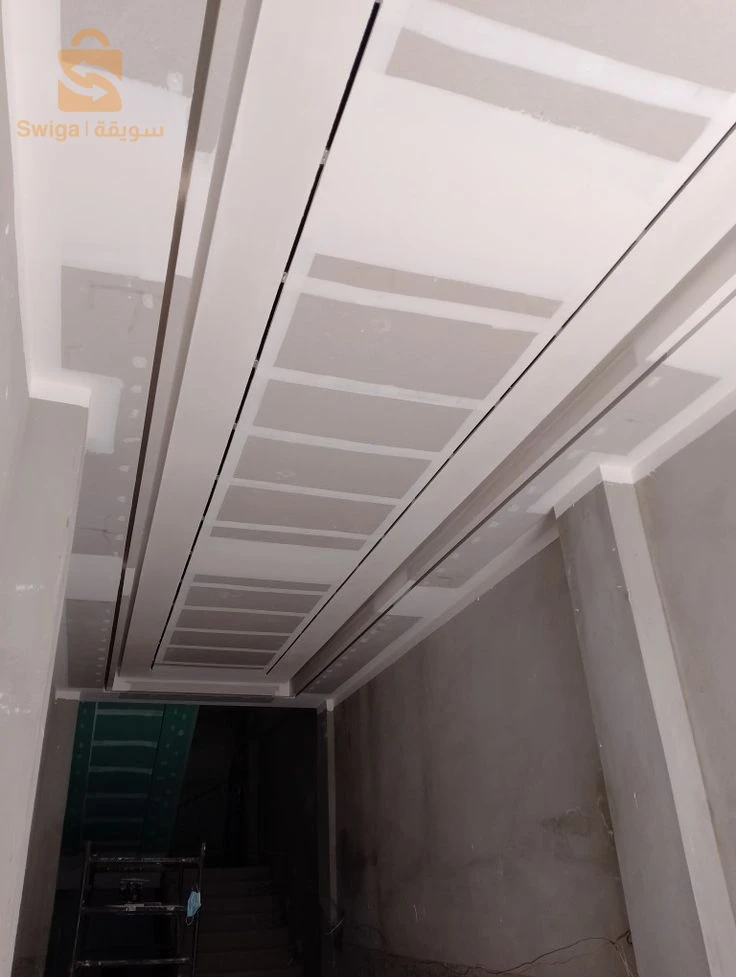 placoplâtre BA13 led profil