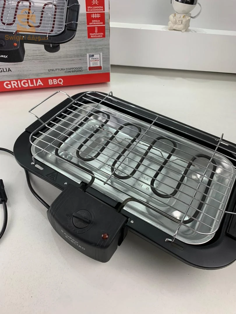 Saurex Barbecue électrique de table 2000W – شواية كهربائية محمولة