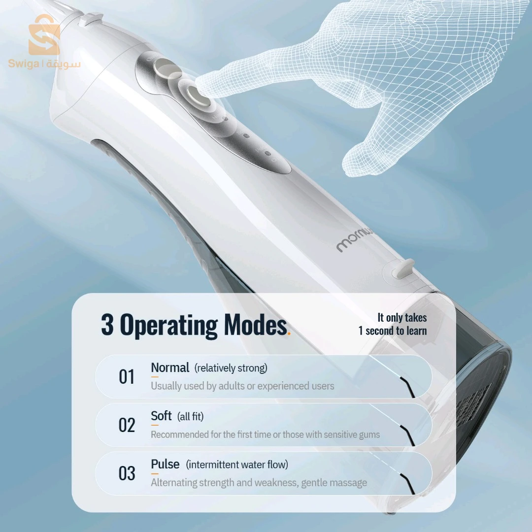 Hydropulseur Mornwell D52 water flosser (irrigator)