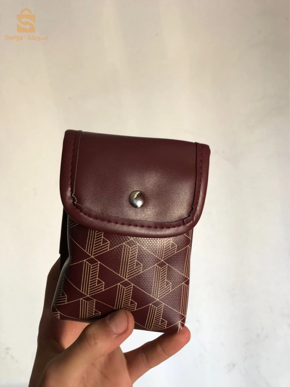 sacoche Lacoste monogramme