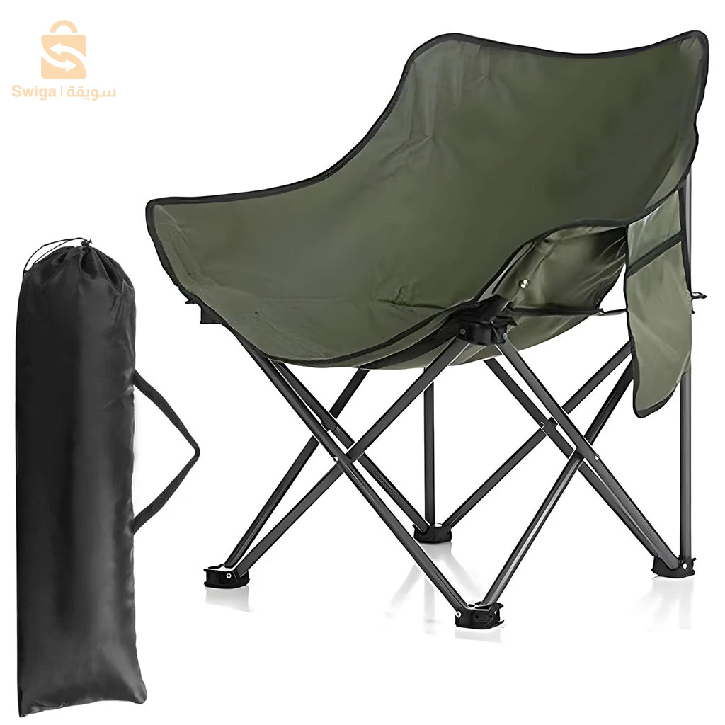 Chaise de Camping Pliante Confortable et Portable Pm – كرسي إسترخاء قابل للطي