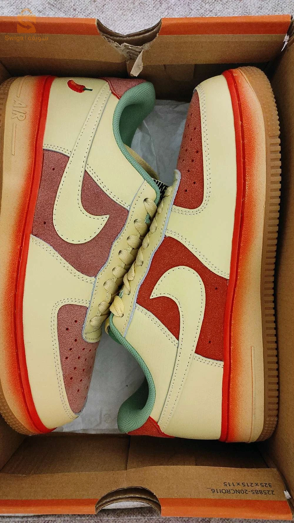 Air Force 1 Low Chili Pepper"Alger"