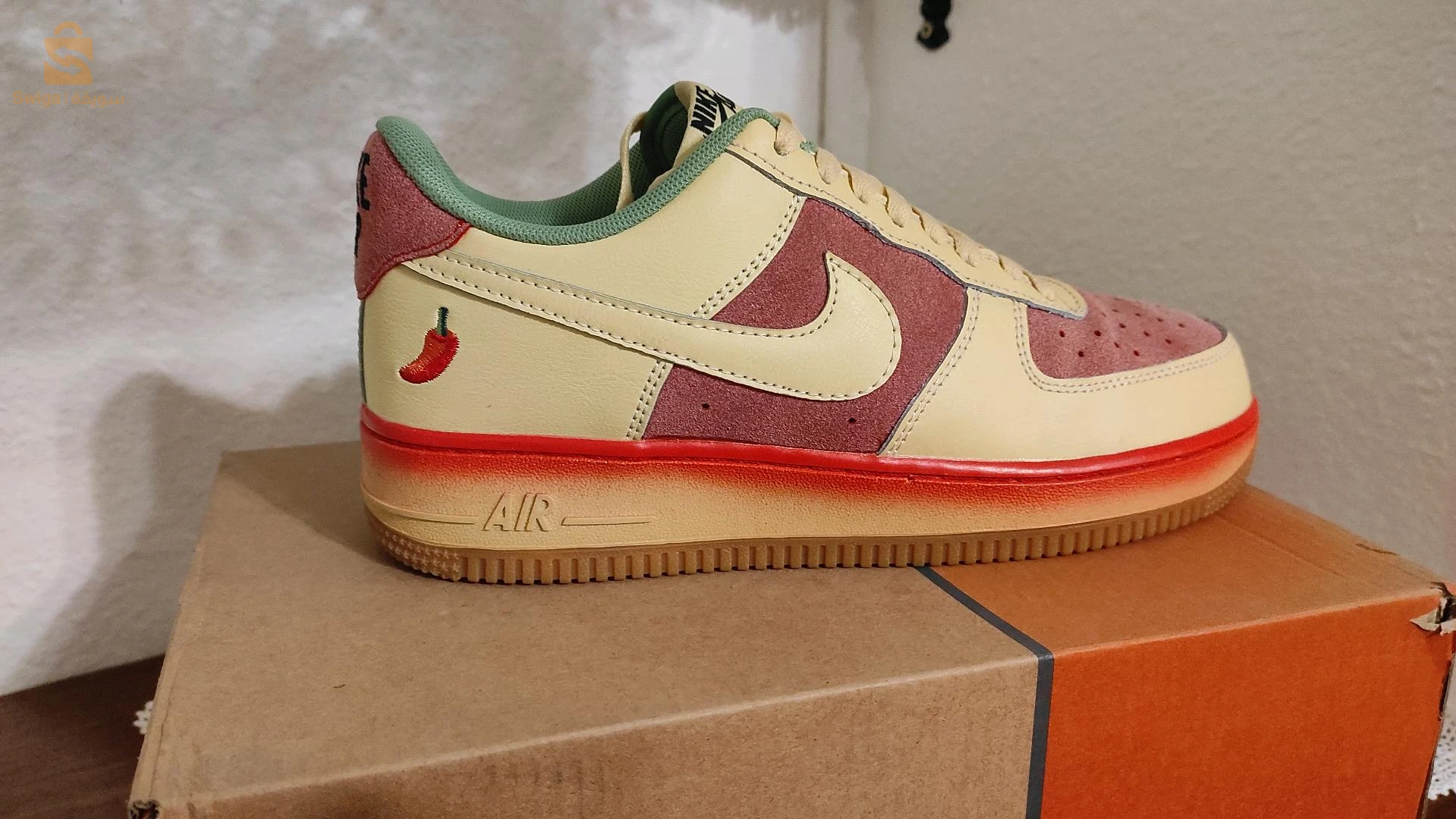 Air Force 1 Low Chili Pepper"Alger"