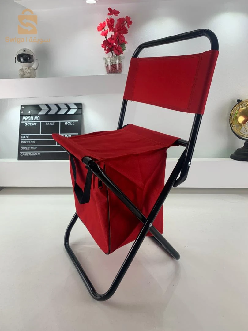 Chaise Pliante Multifonctionnel avec Sac de Pêche – كرسي محمول مع حقيبة مدمجة