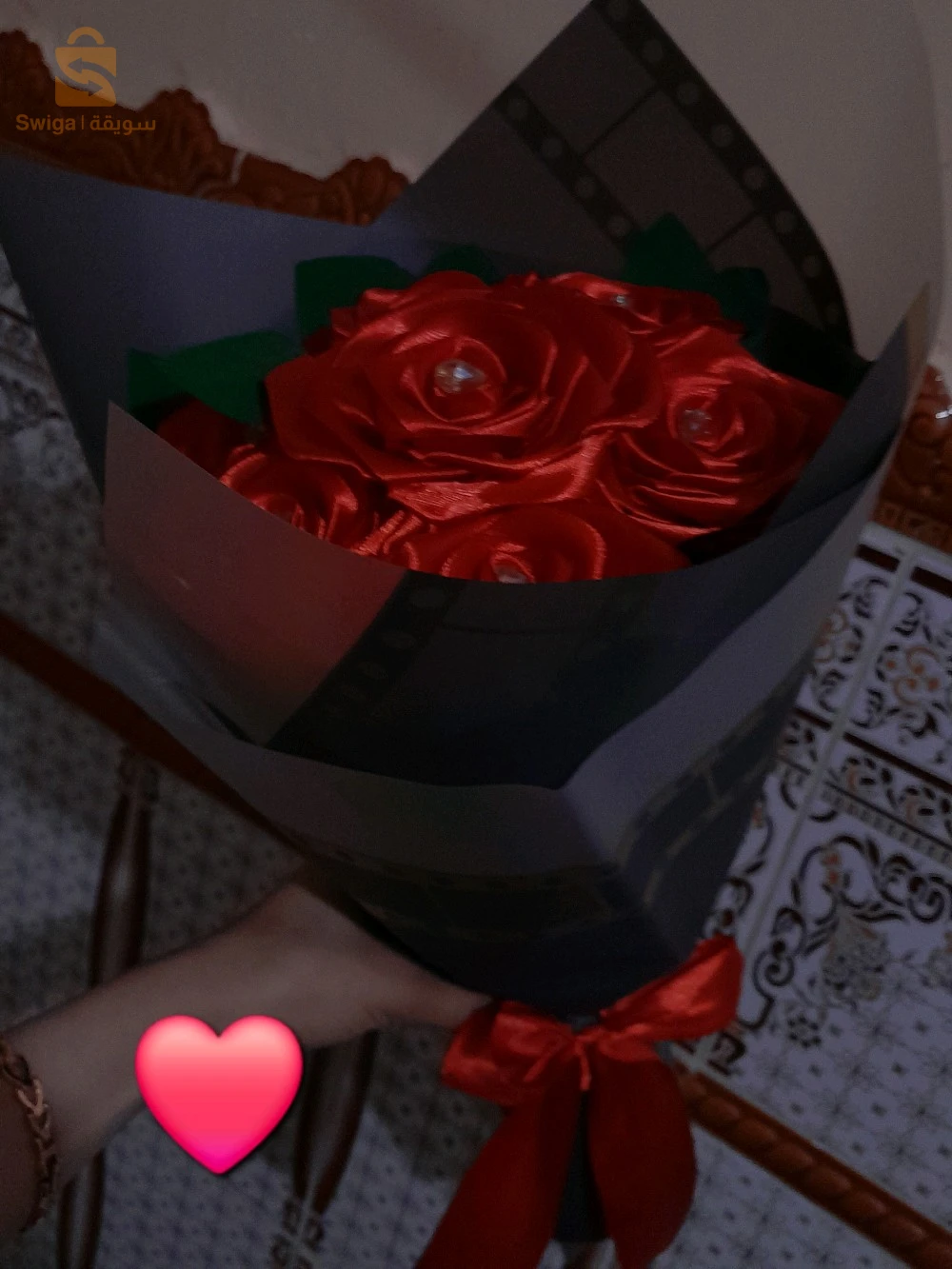بوكيه ورد احمر ❤️