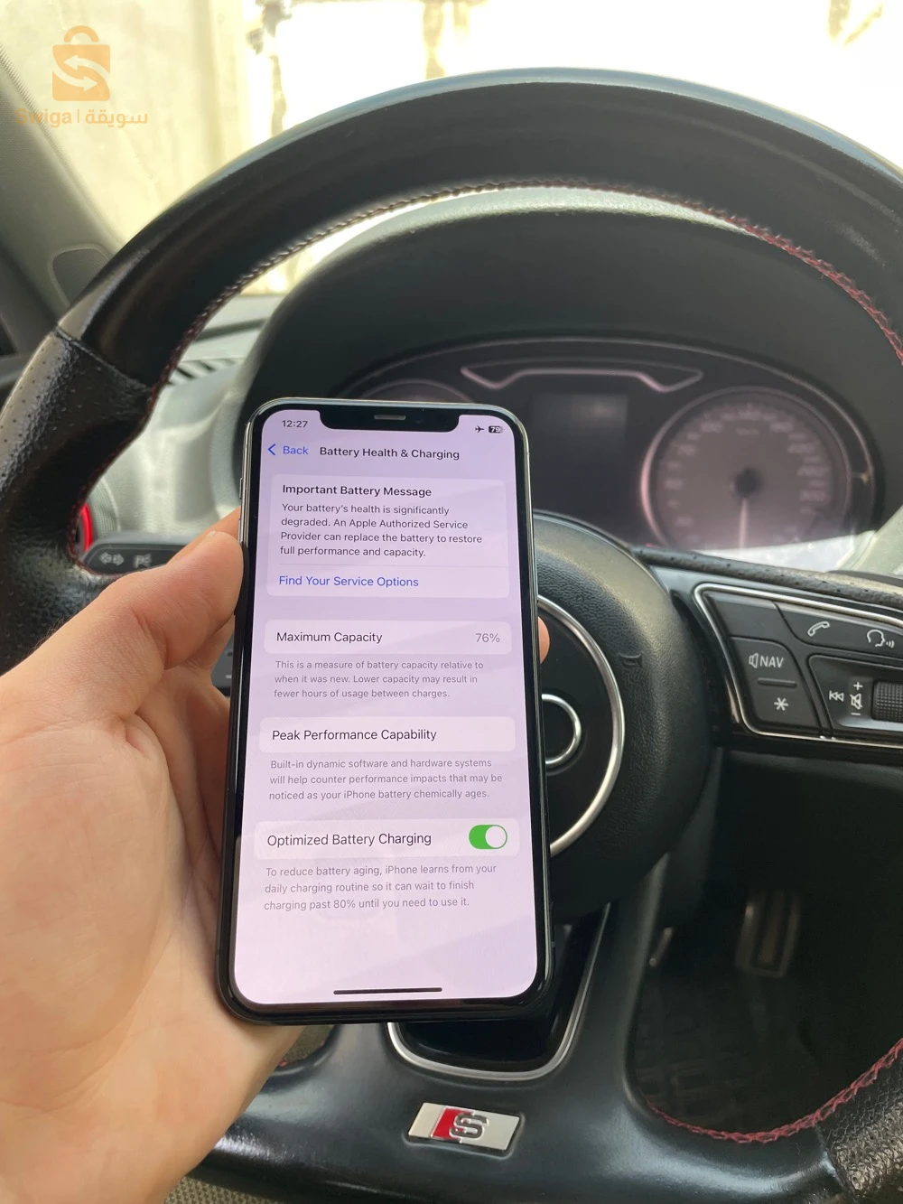 iPhone 11 Pro 256gb batterie 76 jamais teftah etat 10/10
