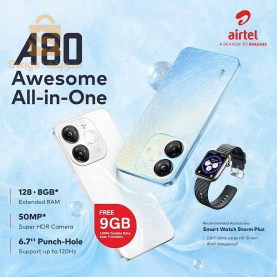 Smartphone itel A80