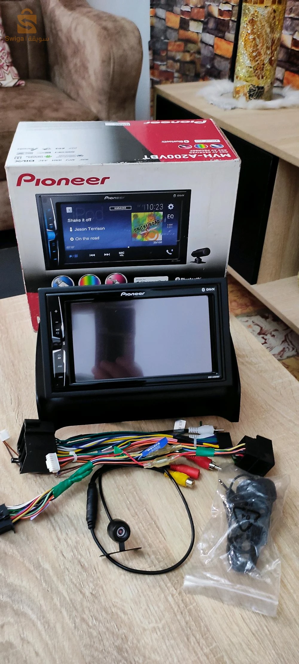 tablette DVD pioneer original special sono+camera de recul