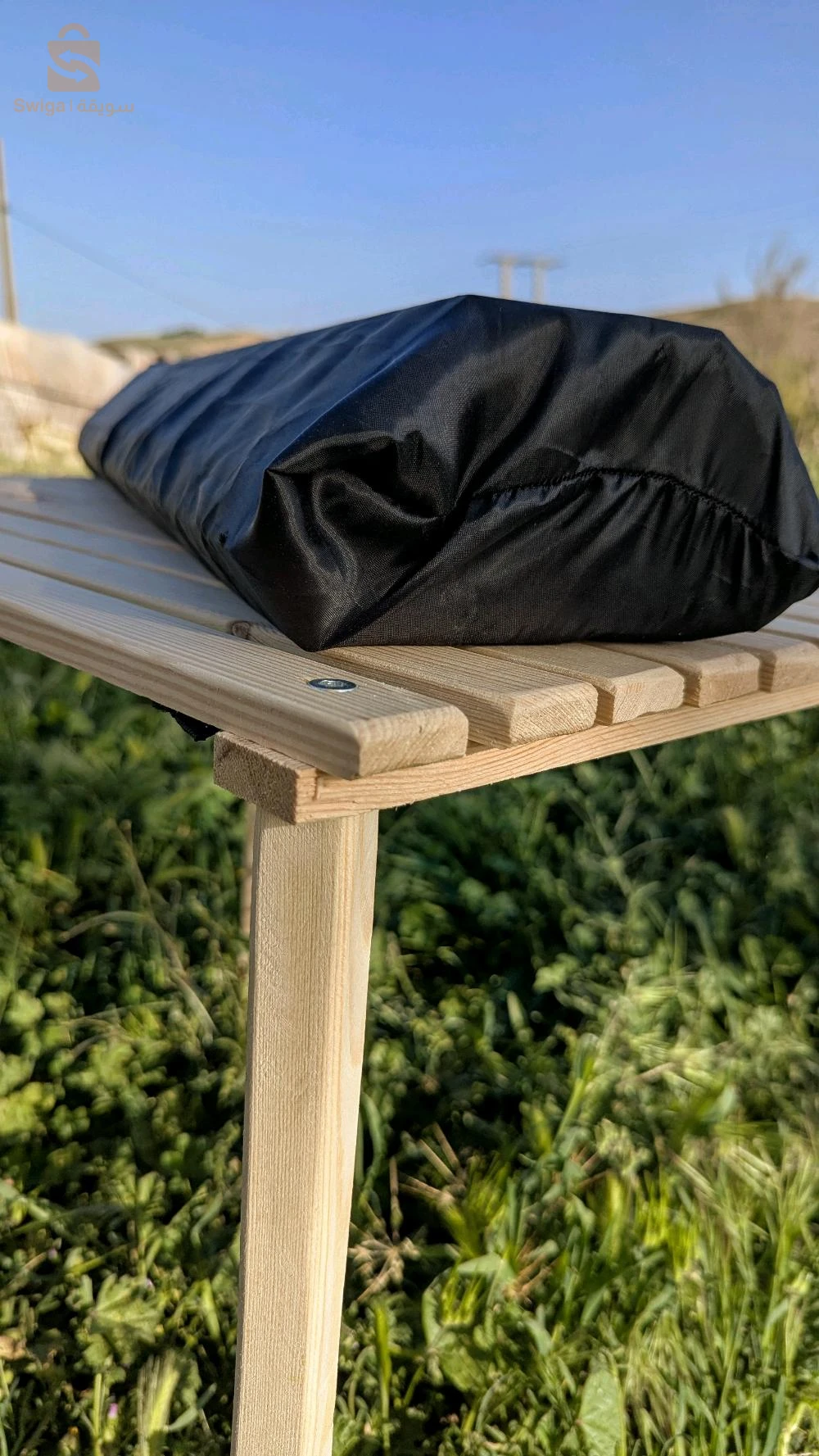 طاولة خشبية قابلة للطي  Table pliante