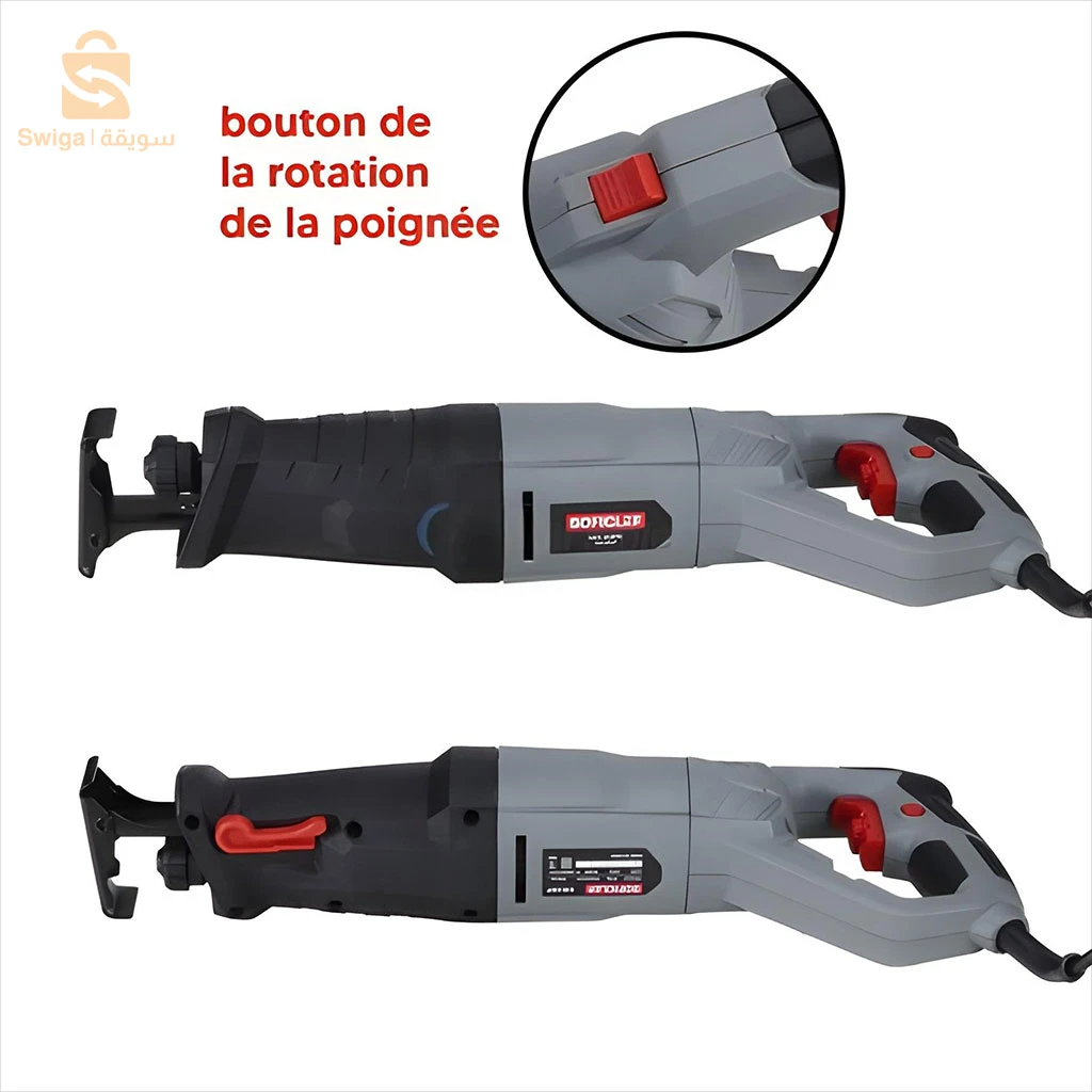 Soficlef Scie Sabre 850W – منشار كهربائي أفقي احترافي متعدد الاستعمالات