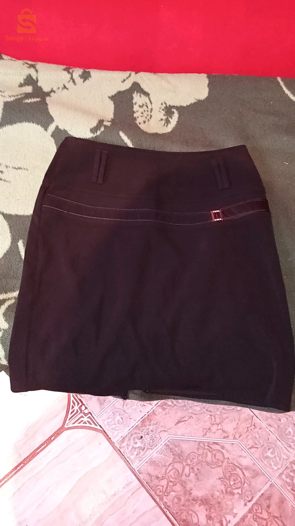 jupe noir taille (42)