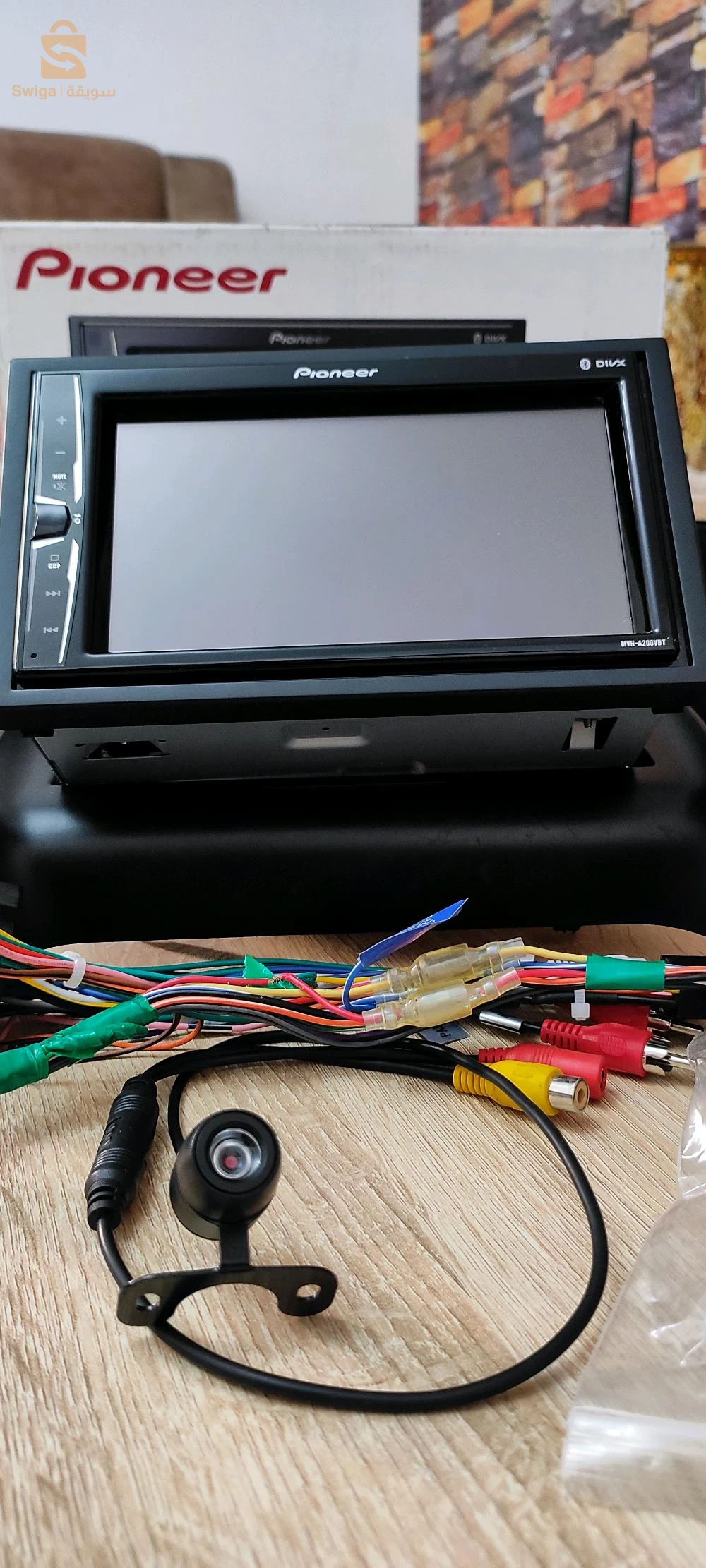 tablette DVD pioneer original special sono+camera de recul