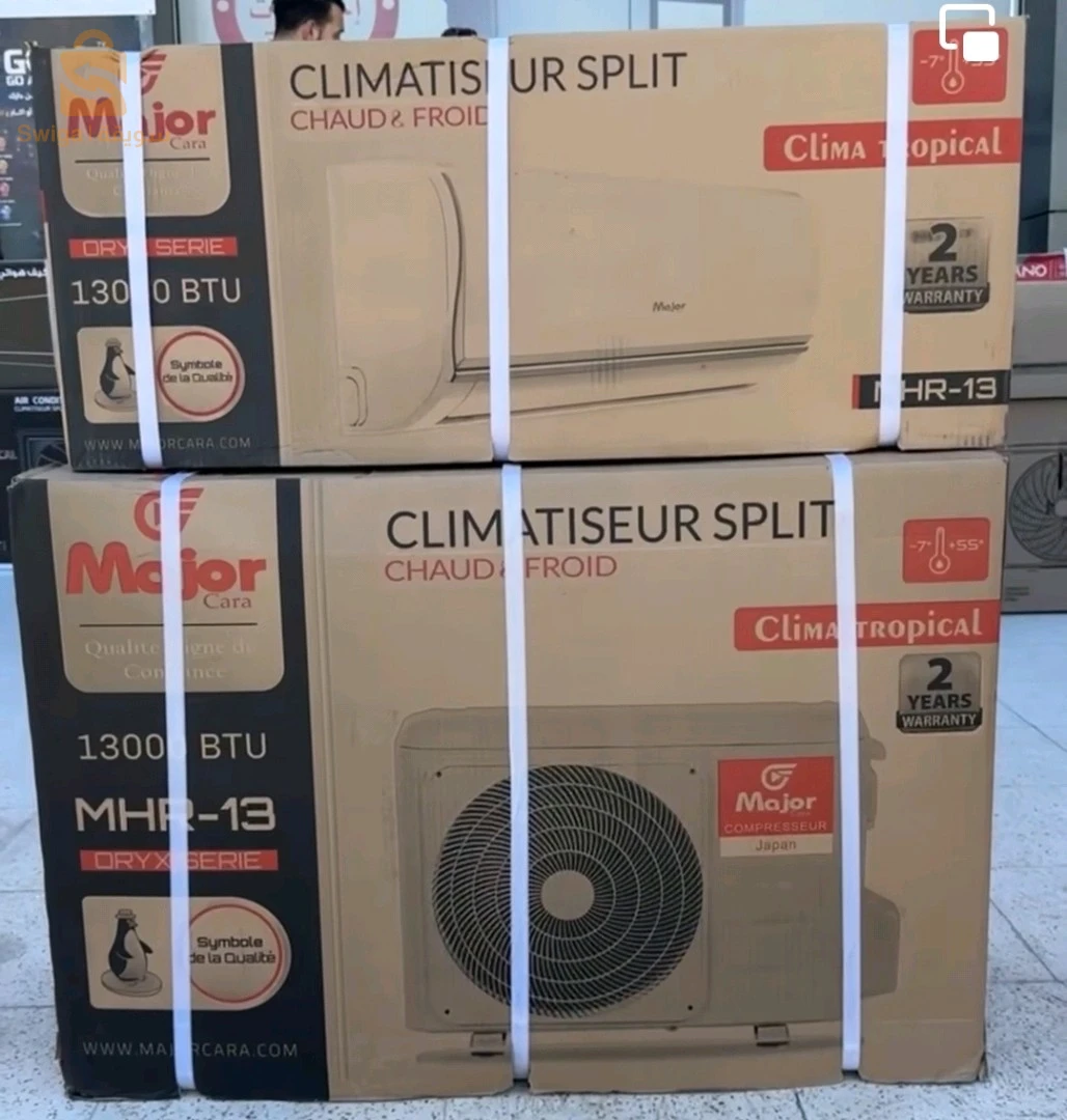 Climatiseur Major cara 13000btu