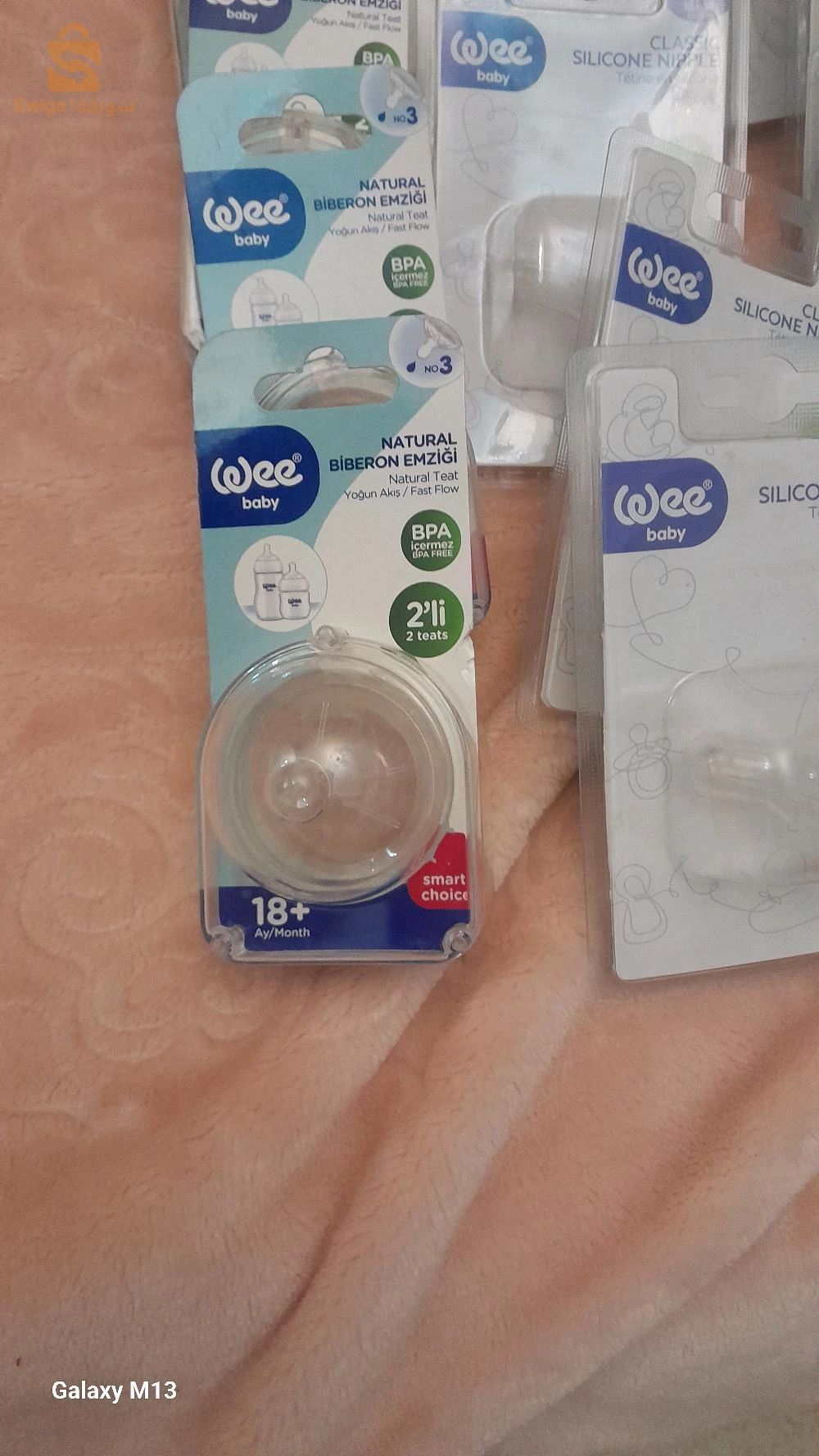 tétine de biberon wee baby 0-6 /6-18/ +18