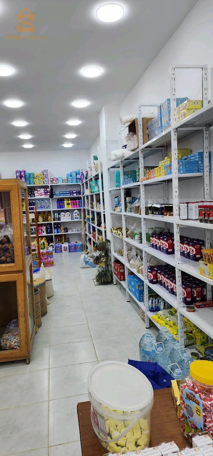 إيجار  سوبيرات مواد غذائية