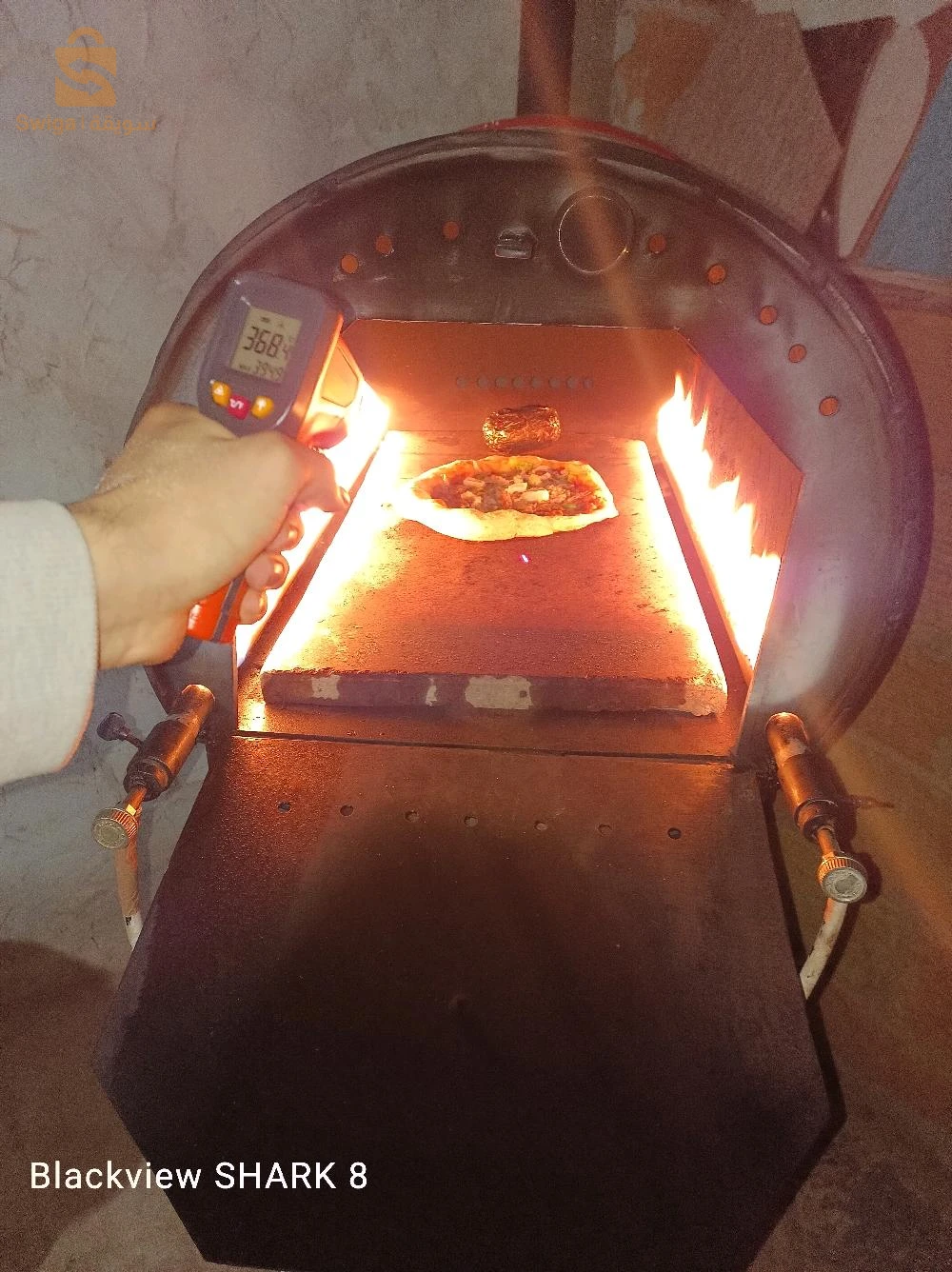 فور يمشي بالقرعة الغاز او غاز المدينة كوشة تطيب البيتزا مطلوع كرانتيكا pizza oven