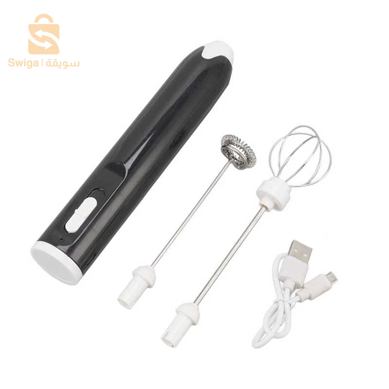 ميلك شيك وخفاقة بيض كهربائية قابلة للشحن عبر USB