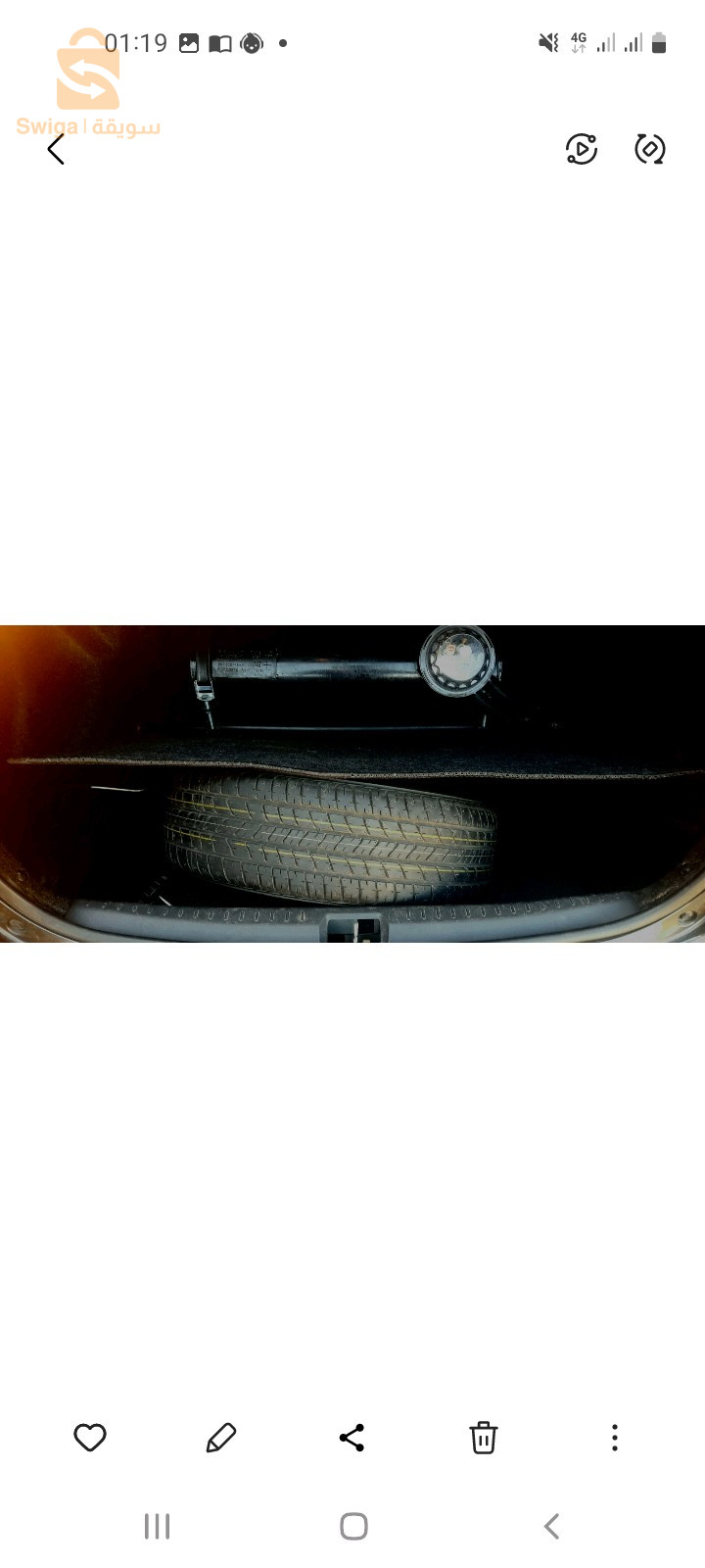 تويوتا Yaris 2013 45 النعامة