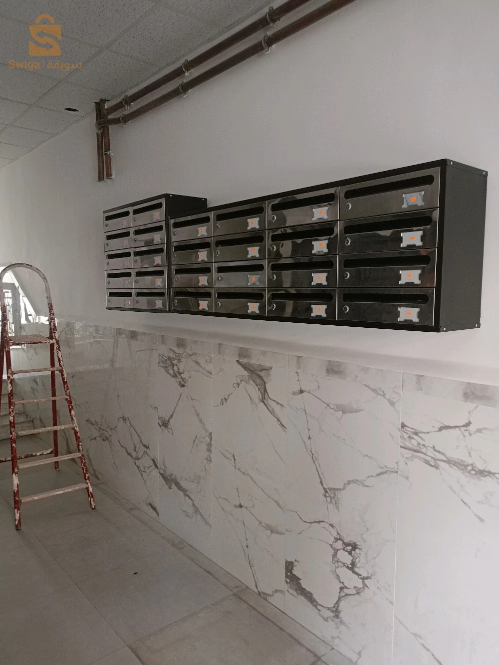 fabrication rayonnage étagère armoire métallique vestiaire boîte au lettre présentoir
