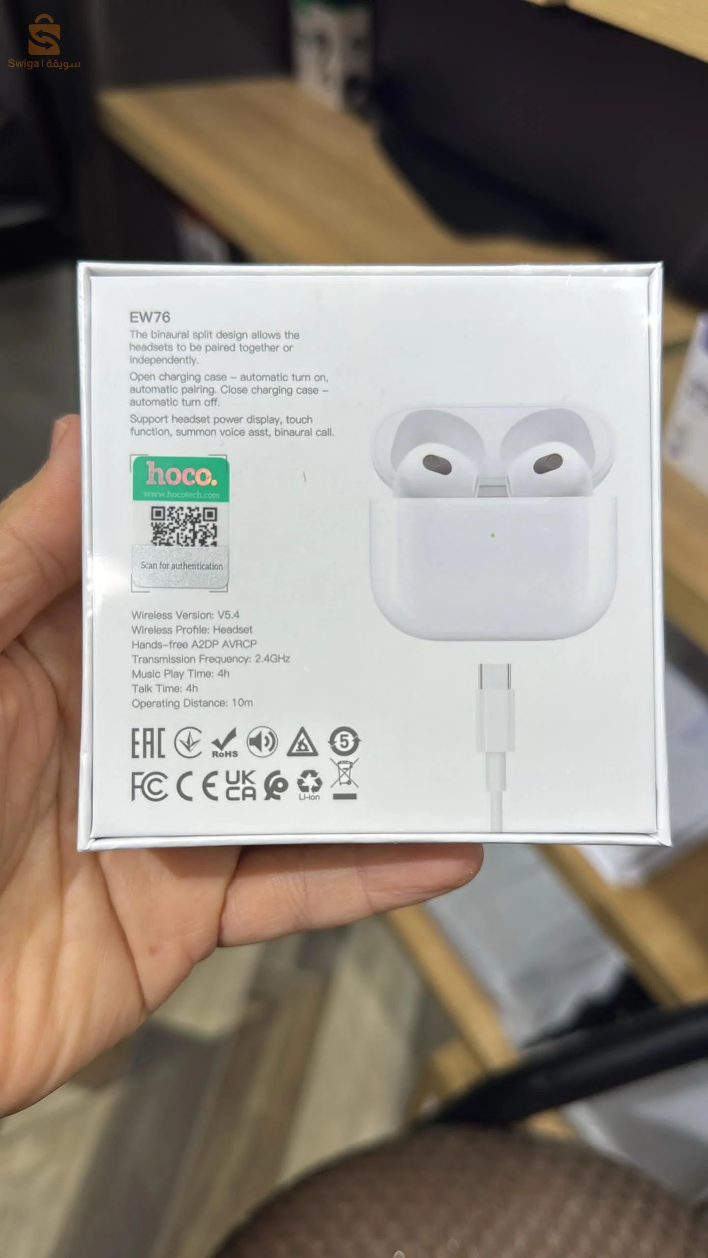 airpods hoco original Ew75 Ew76 Ew77 Ew78 original