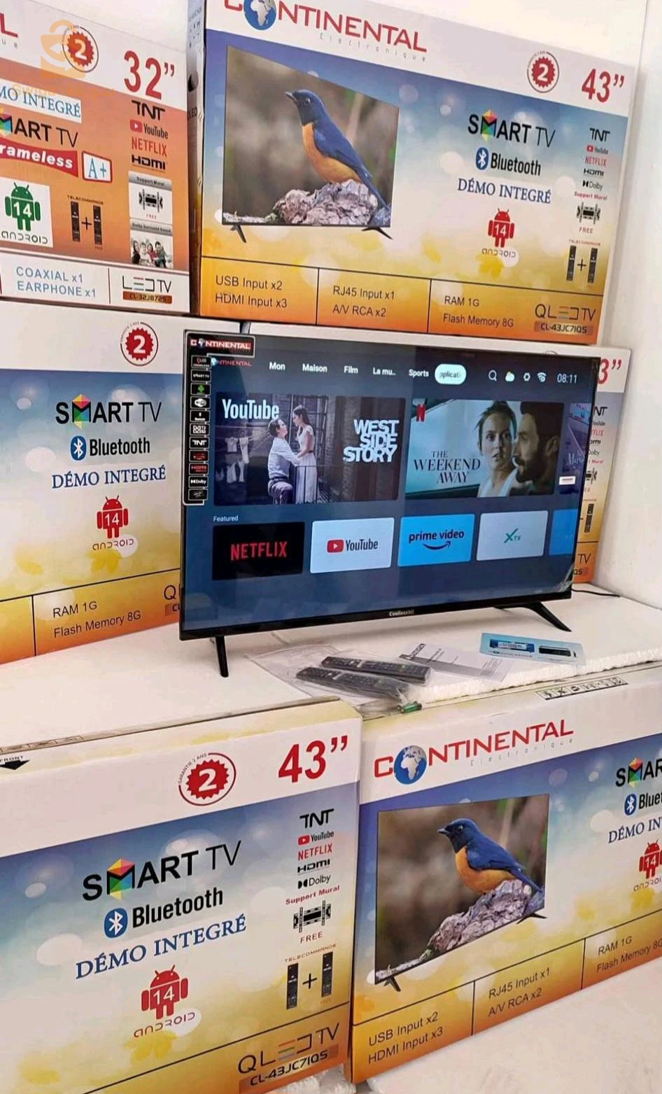 Tv Continental 43p Smart