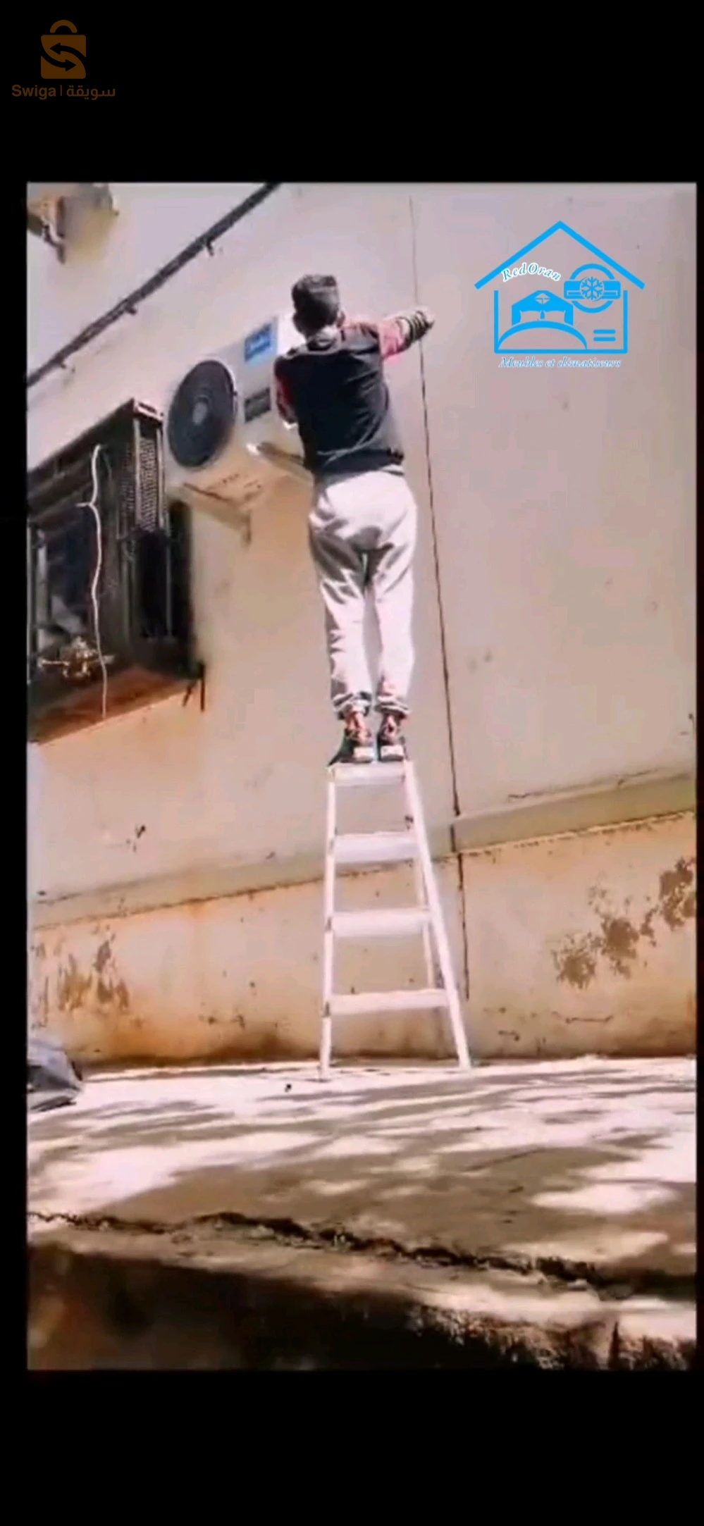 فني تركيب مكيفات الهواء installateur climatiseurs